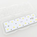 led модуль 12 светодиодов с линзой